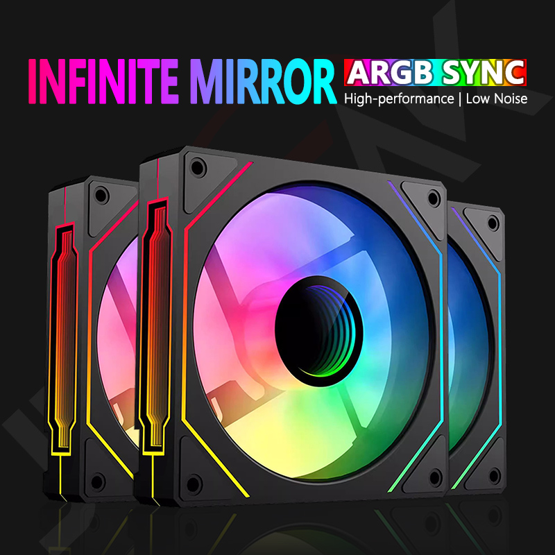 Argb Case Fan - JUMPEAK MS120 120mm Case Fan 5V