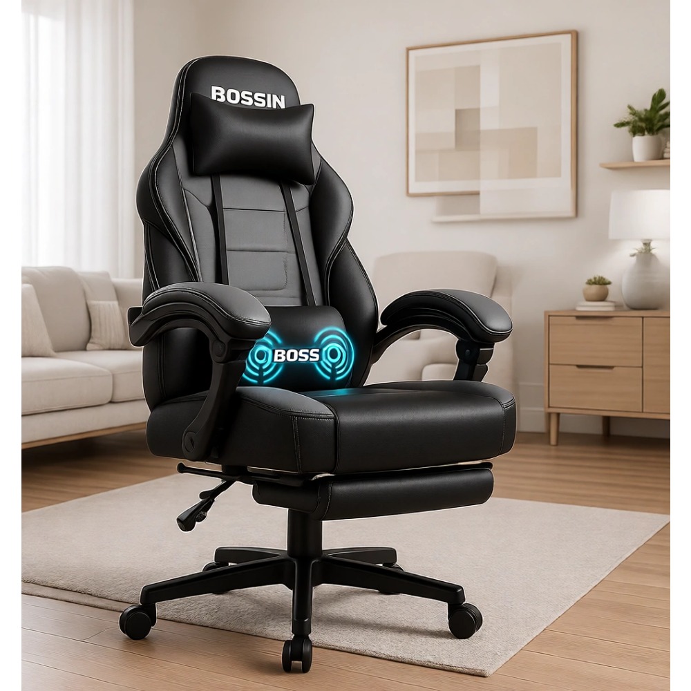 Gaming Chair - Ergonomische Heavy Duty Gamingstoel met massage,