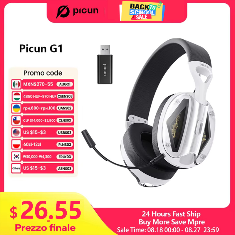 Pc Gaming X3D - Picun G1 2,4 GHz gaming draadloze