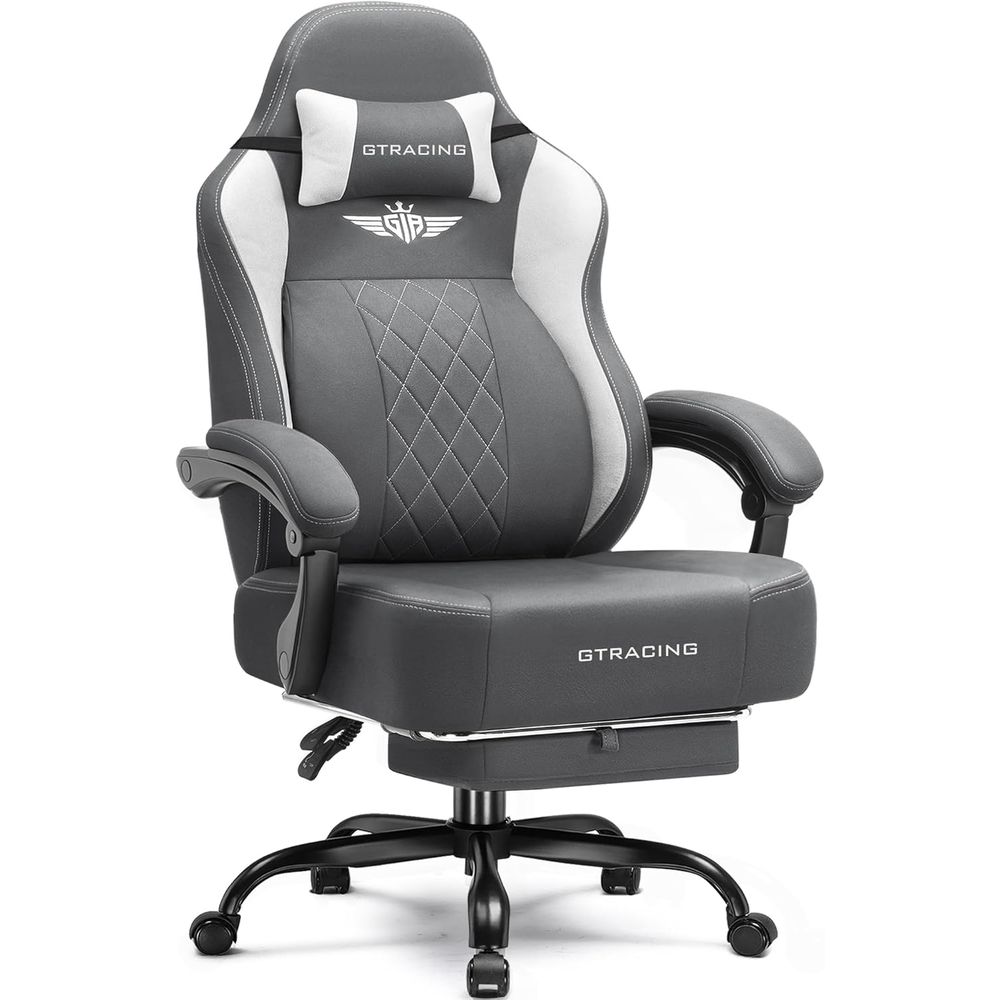 Gaming Chair - Ergonomische gamingstoel met hoge rugleuning, ademende