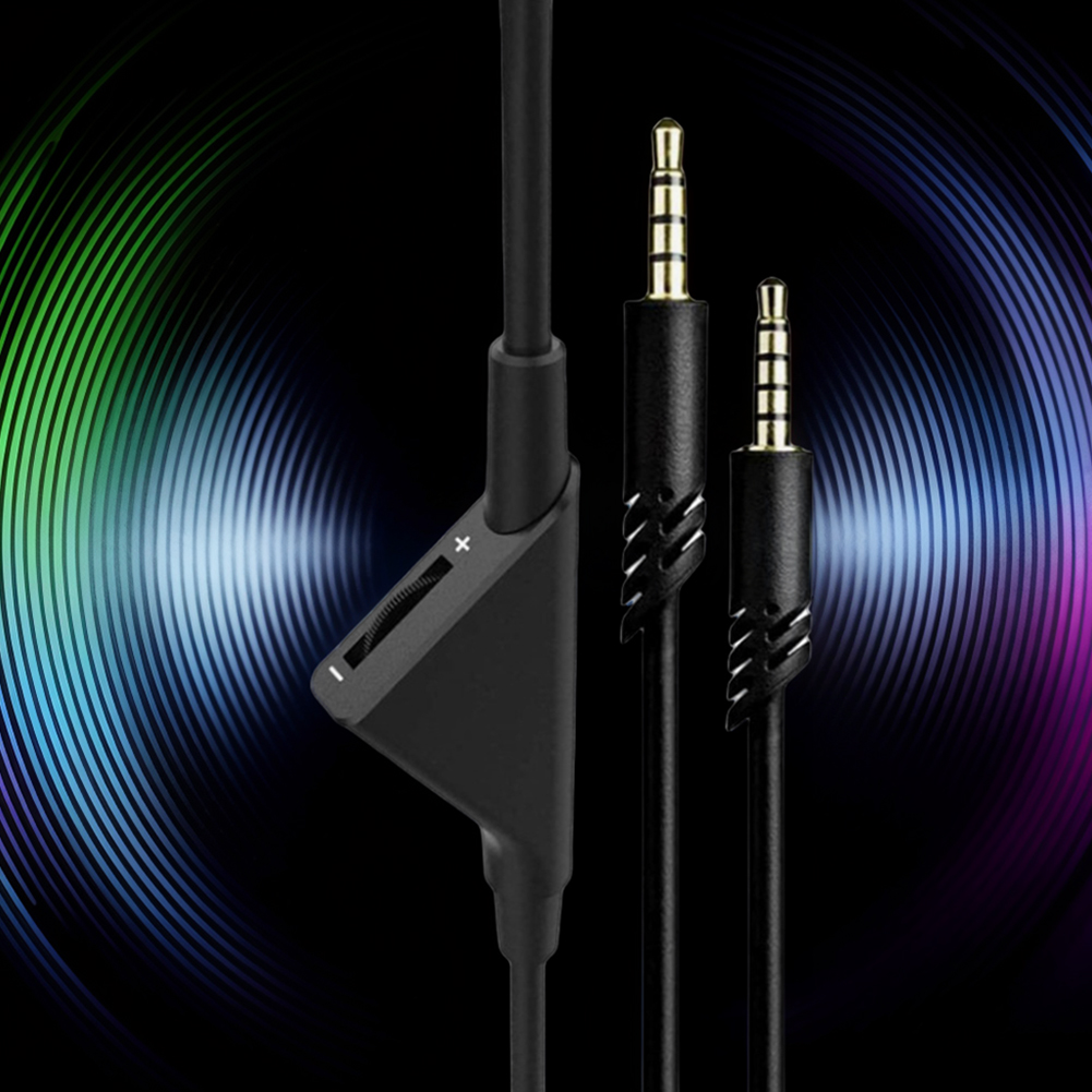 Gaming Controller - 2,0M/6,5 Voet Aux-kabel met volumeregeling audiokabel