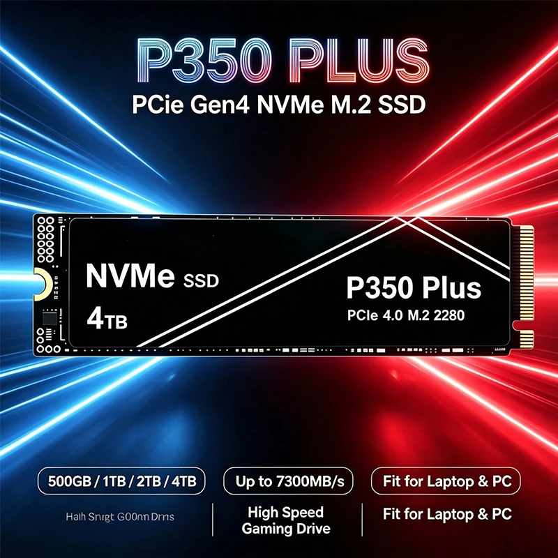 Pc Gaming News - 2026 Nieuwe P350 PLUS 1TB 2TB