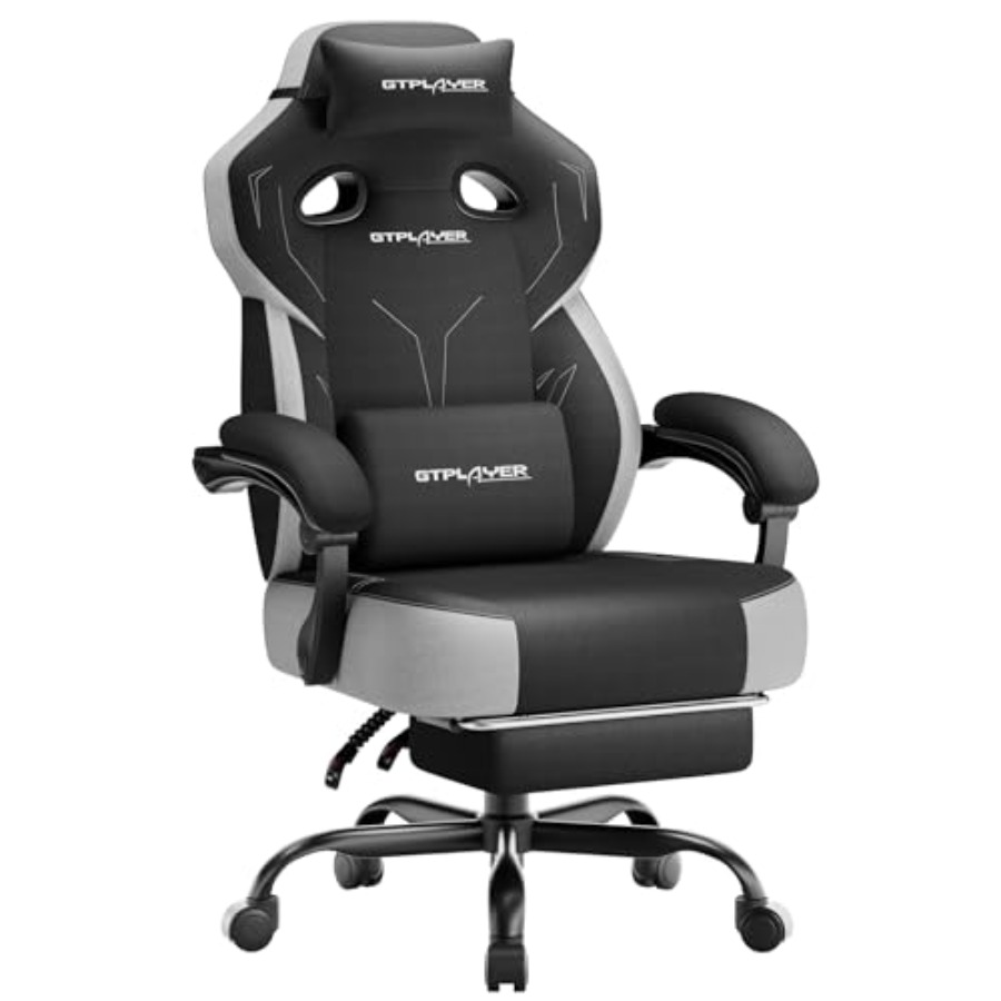 Gaming Chair - Grote en hoge gamingstoel, brede zitting