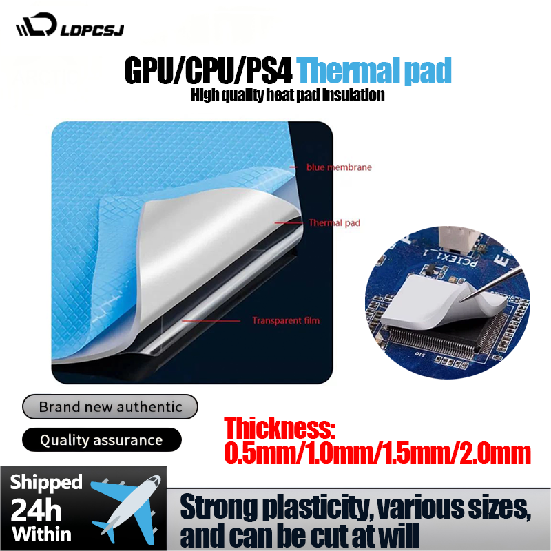 Laptop Cooling Pad - LDPCSJ Hoogwaardige 24W/mK thermisch geleidende siliconen