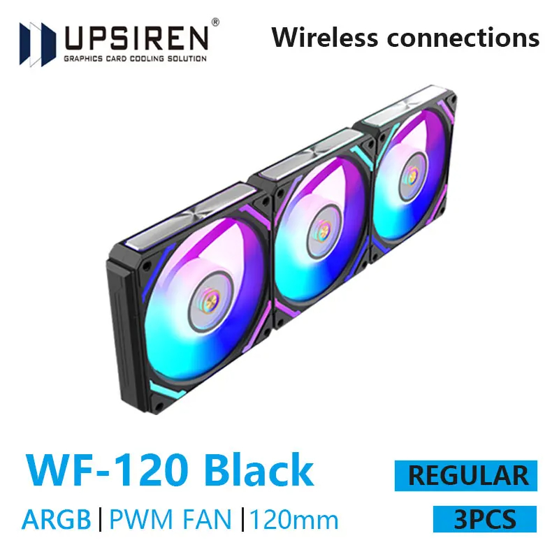 Argb Case Fan - Upsirene WF-120 Argb Pwm 3Pcs Chassis