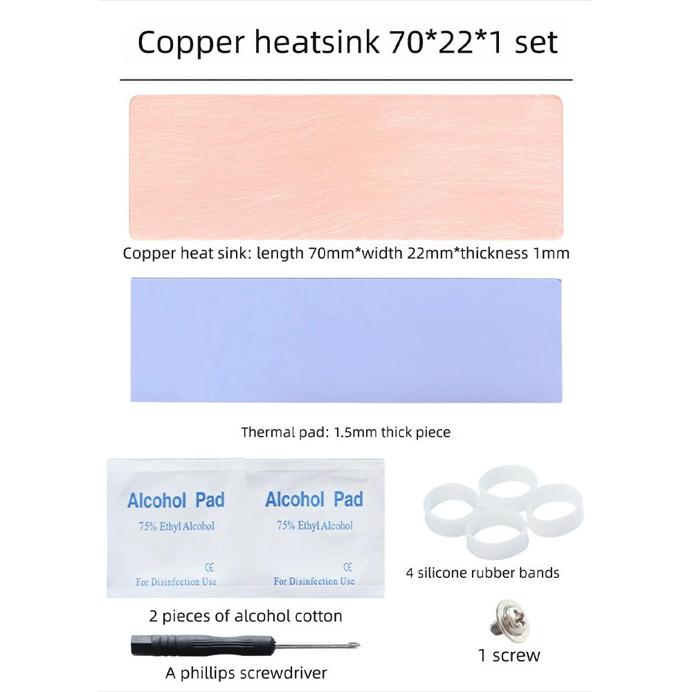 M.2 SSD Heatsink voor NVMe NGF - Laptop Cooling Pad recensie en prijs