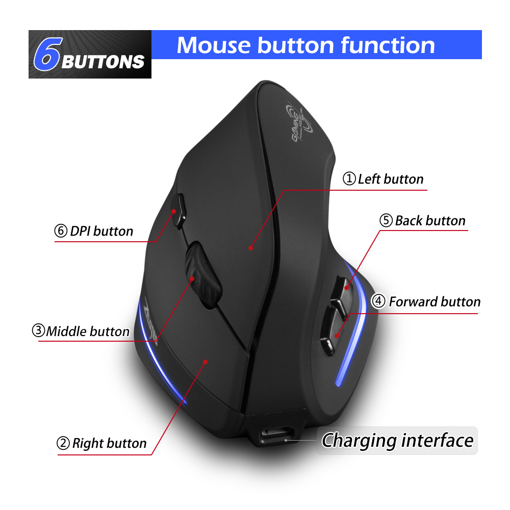Lefon F35 Draadloze Muis Verti - Pc Gaming X3D recensie en prijs