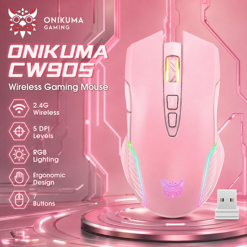 ONIKUMA CW905 Draadloze/Bekabe - Pc Gaming X3D recensie en prijs