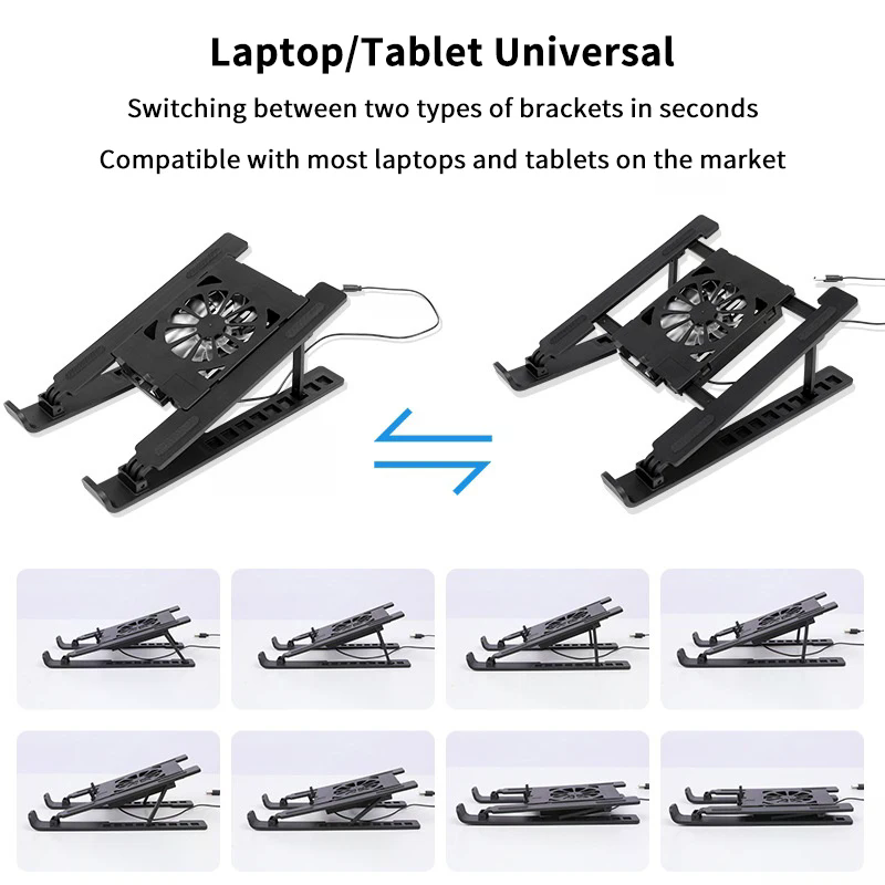 Opvouwbare laptopkoelpad, draa - Laptop Cooling Pad recensie en prijs