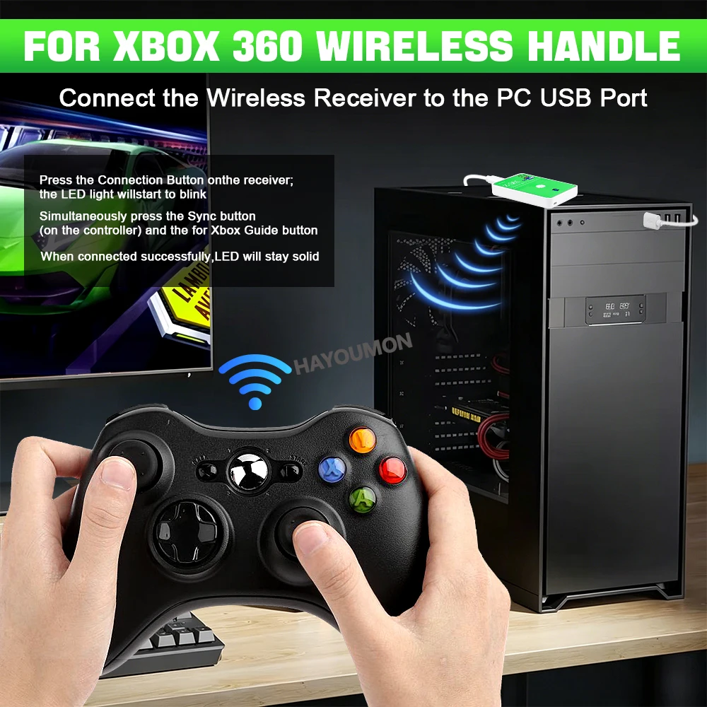 Draadloze Gaming Ontvanger USB - Pc Gaming Xbox Controller recensie en prijs
