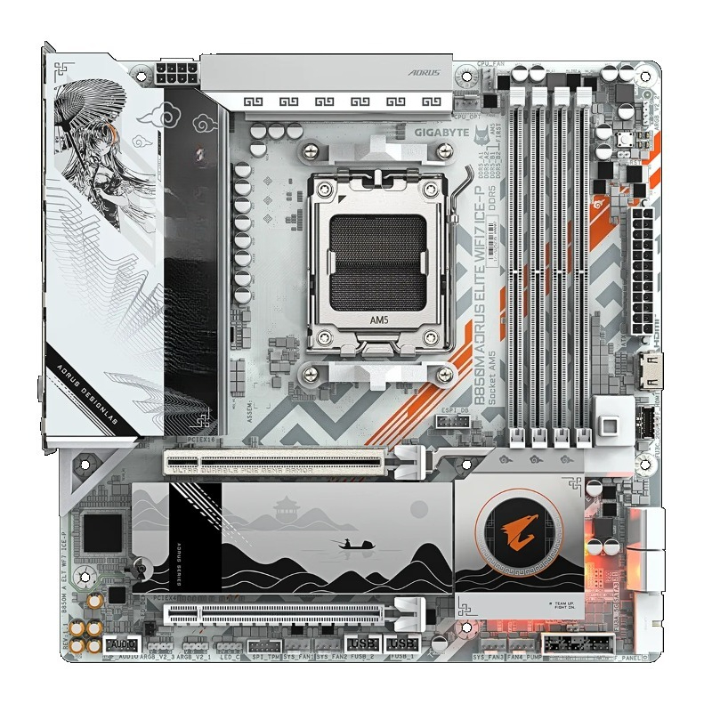 B850M AORUS ELITE WIFI7 ICE-P  - Pc Gaming X3D recensie en prijs