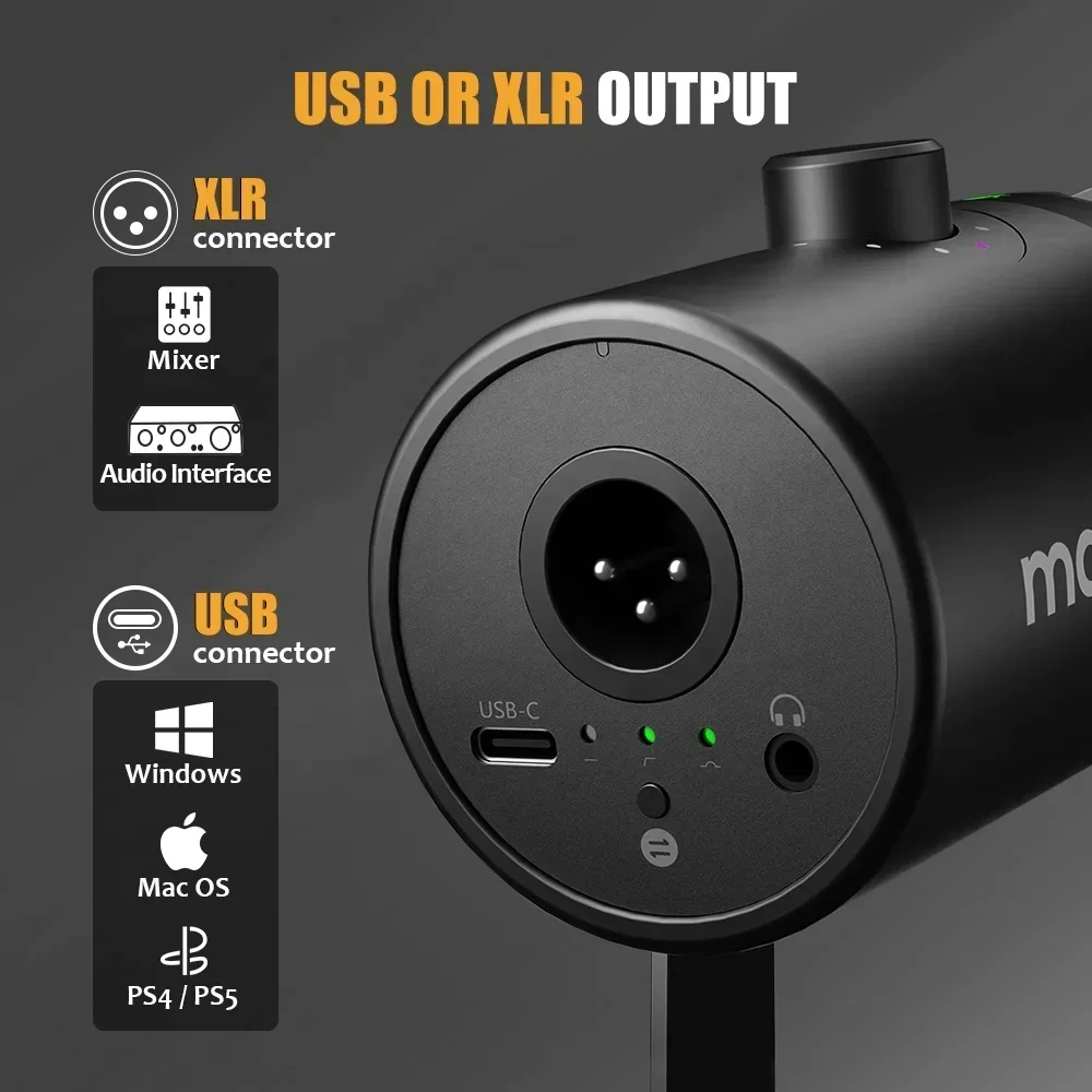MAONO Dynamische Microfoon XLR - Gaming Controller recensie en prijs