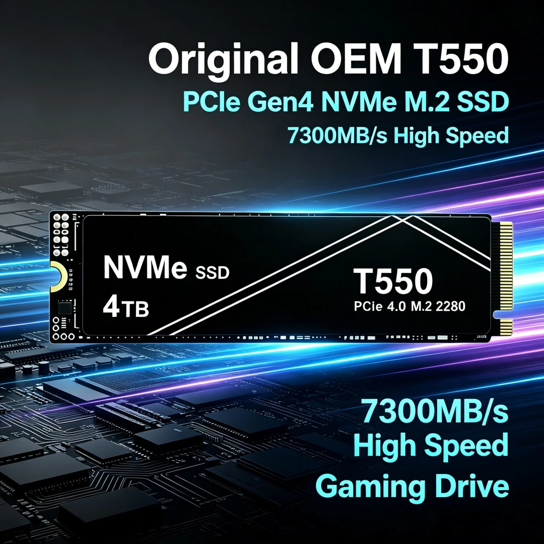 NIEUWE T550 500GB 1TB 2TB 4TB  - Pc Gaming News recensie en prijs