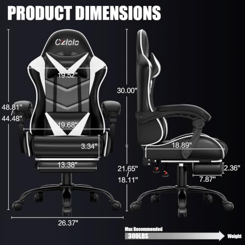 Gamingstoel met voetensteun, r - Gaming Chair recensie en prijs