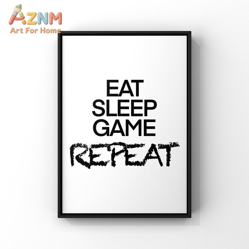 AZNM Zwart-Wit Gaming Canvas W - Gaming Controller recensie en prijs