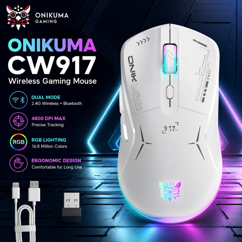 ONIKUMA CW917 Draadloze/Draadg - Pc Gaming X3D recensie en prijs