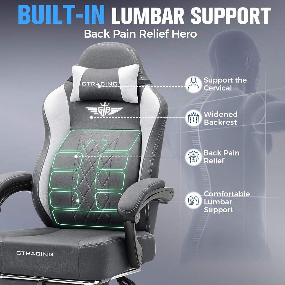 Ergonomische gamingstoel met h - Gaming Chair recensie en prijs