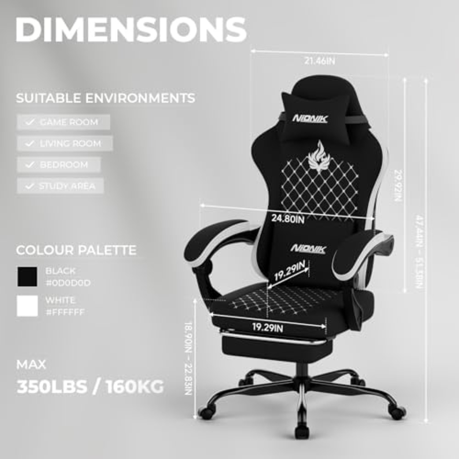Gamingstoel met massage, ergon - Gaming Chair recensie en prijs