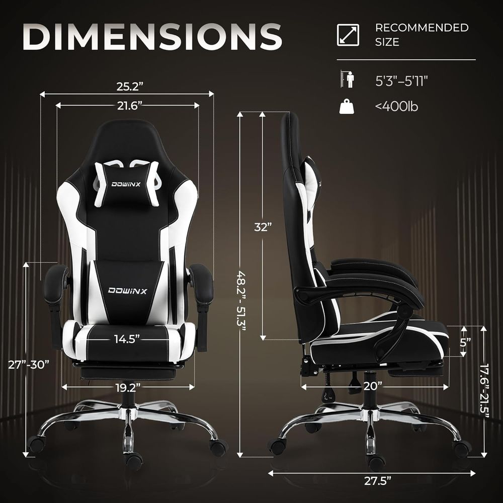 Ergonomische gamingstoel met l - Gaming Chair recensie en prijs