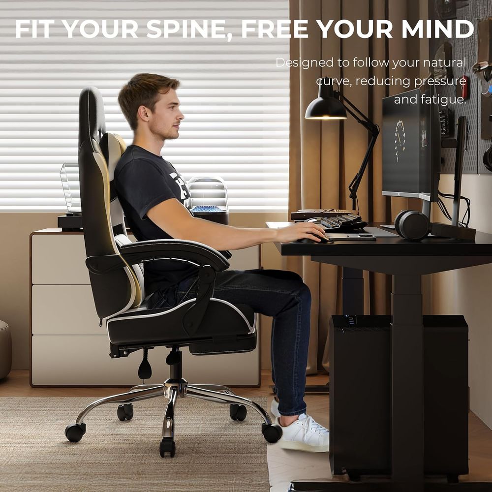 Ergonomische gamingstoel met l - Gaming Chair recensie en prijs