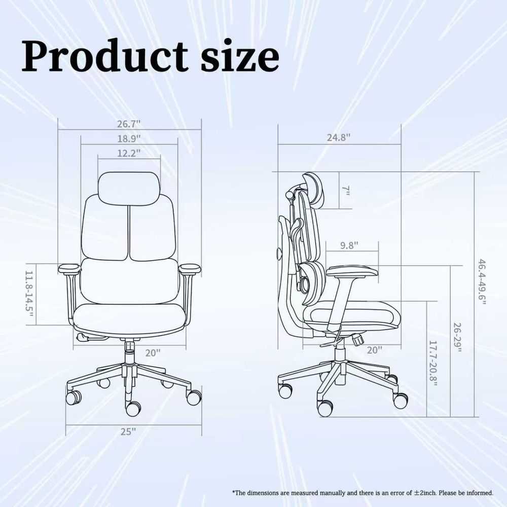 Ergonomische bureaustoel met h - Gaming Chair recensie en prijs