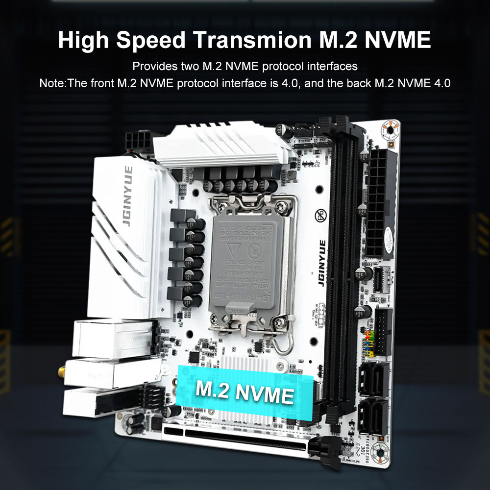 JGINYUE B760 Moederbord LGA 17 - Pc Gaming News recensie en prijs