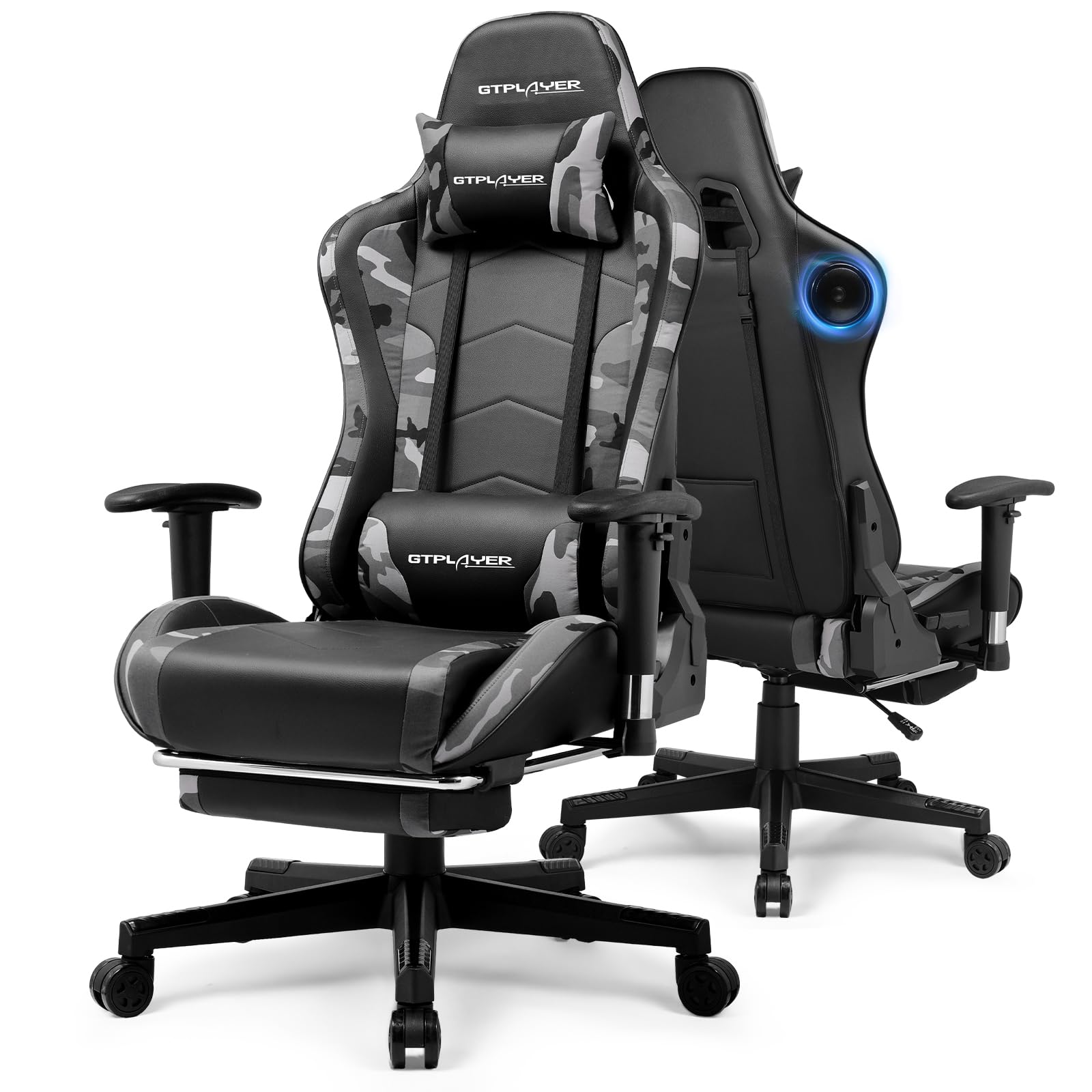 Gamingstoel met Bluetooth-luid - Gaming Chair recensie en prijs