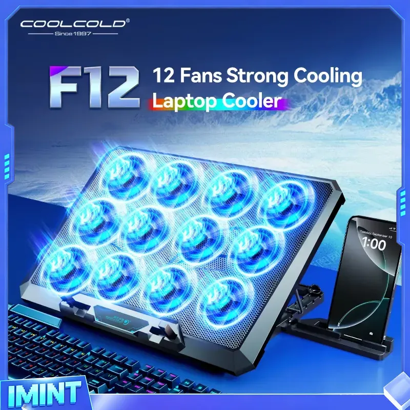 COOLCOLD Laptopkoelpad met 12  - Laptop Cooling Pad recensie en prijs