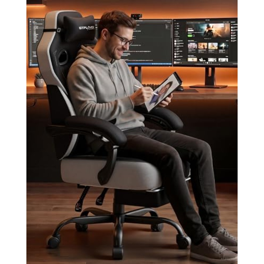 Grote en hoge gamingstoel, bre - Gaming Chair recensie en prijs