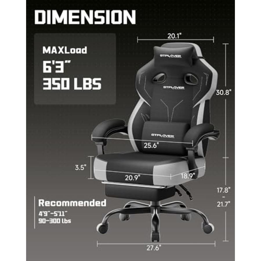 Grote en hoge gamingstoel, bre - Gaming Chair recensie en prijs