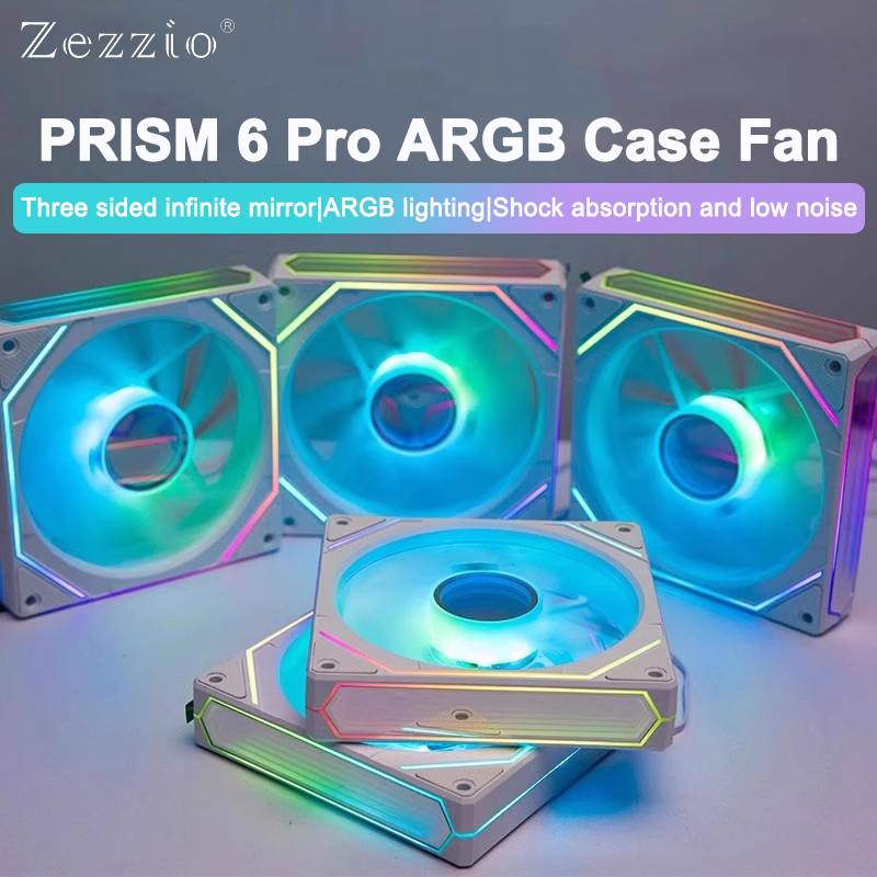 ZEZZIO PRISM 6 PRO 120mm ARGB  - Argb Case Fan recensie en prijs